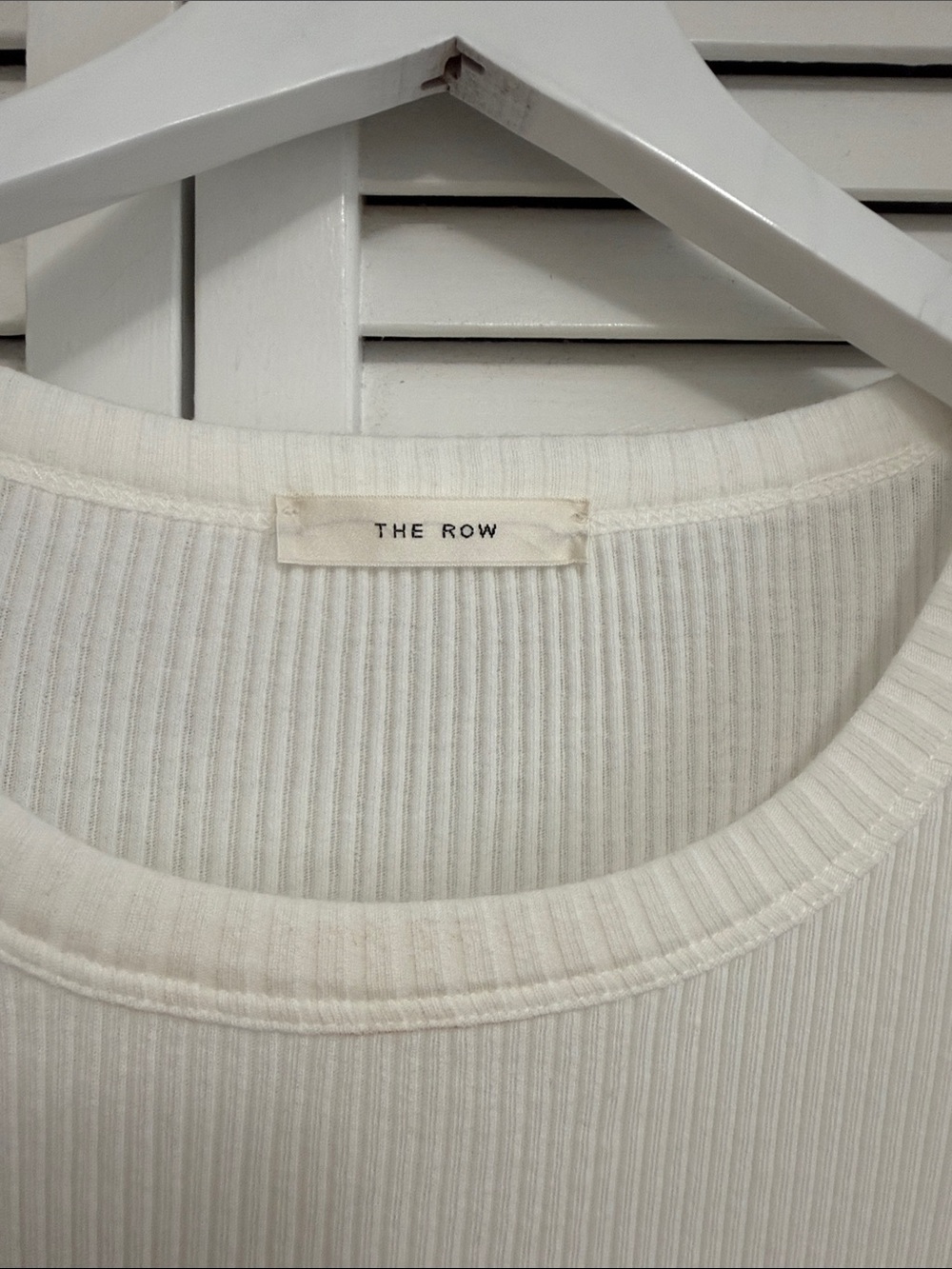 The Row Ribbed Tank Top - Picture 3 of 4